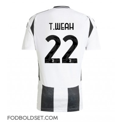 Juventus Timothy Weah #22 Hjemmebanetrøje 2024-25 Kortærmet Juventus Timothy Weah #22 Hjemmebanetrøje 2024-25 Kortærmet